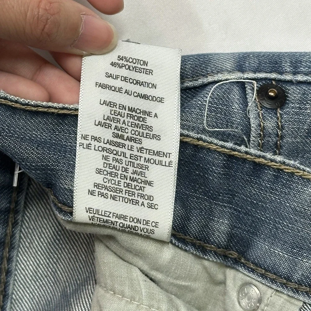 Levi's 514 Men's‎ Straight Fit Jeans Casual Work Wear Classic Blue Denim 28x28